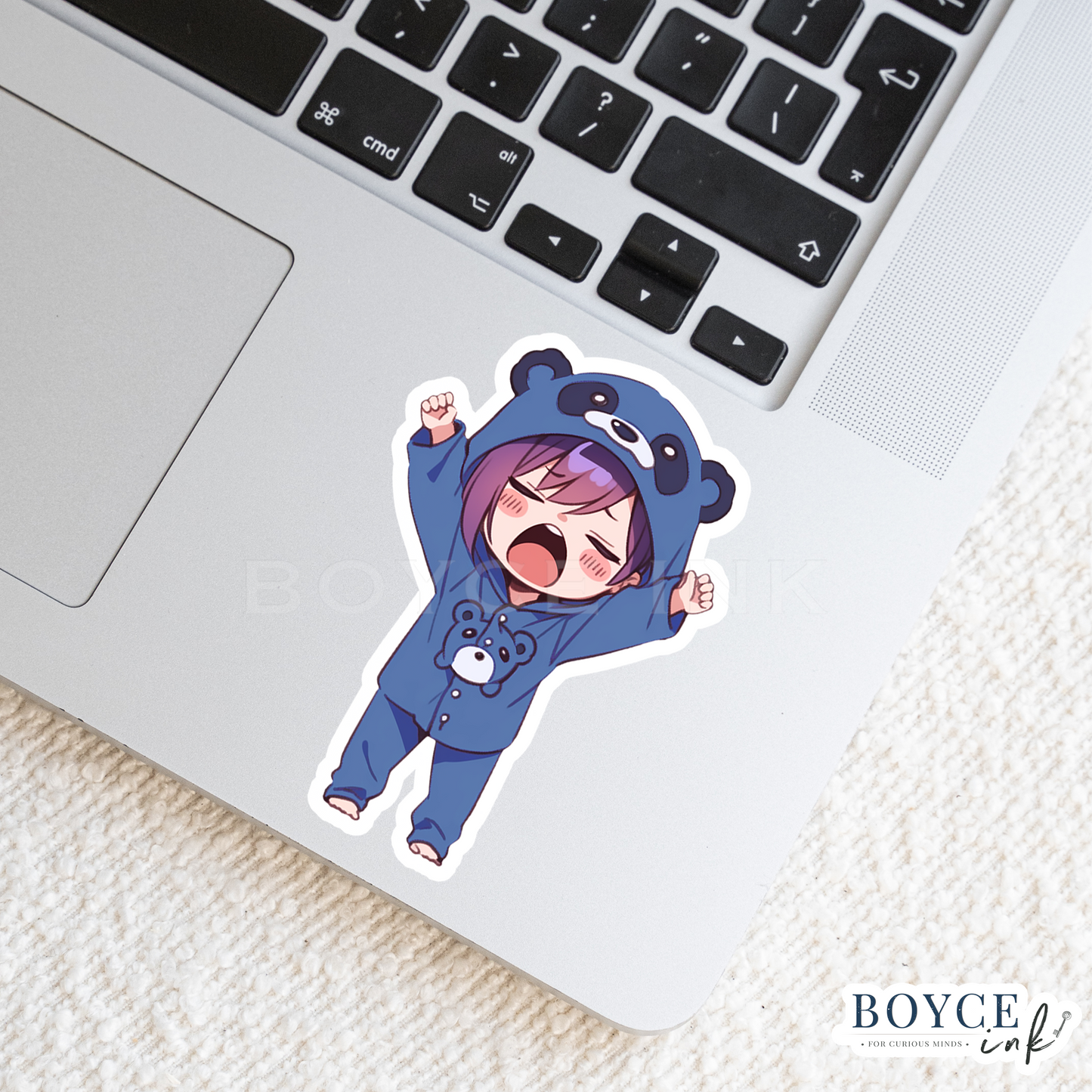 3" Sticker | Chibi in Panda Cosplay