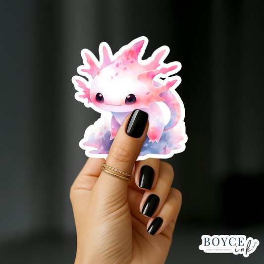 3" Sticker | Cute Axolotl