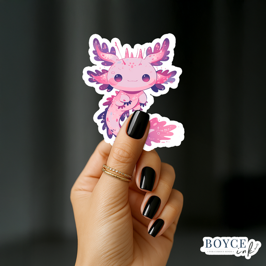 3" Sticker | Cute Axolotl