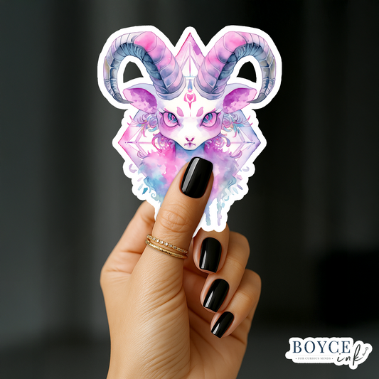 3" Sticker | Cute Witch's Familiar