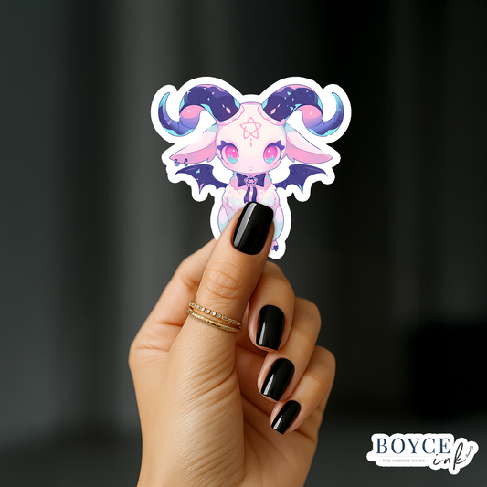 3" Sticker | Cute Witch's Familiar