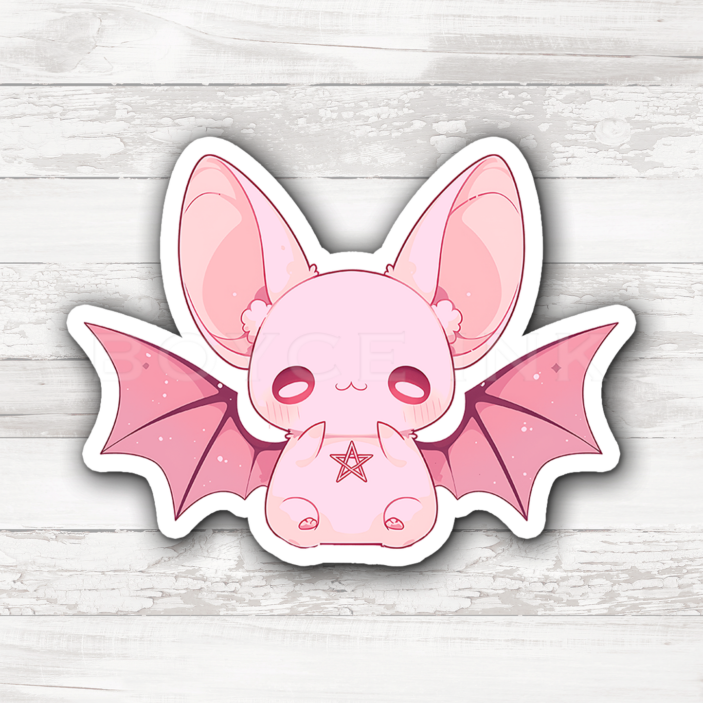 3" Sticker | Cute Bat