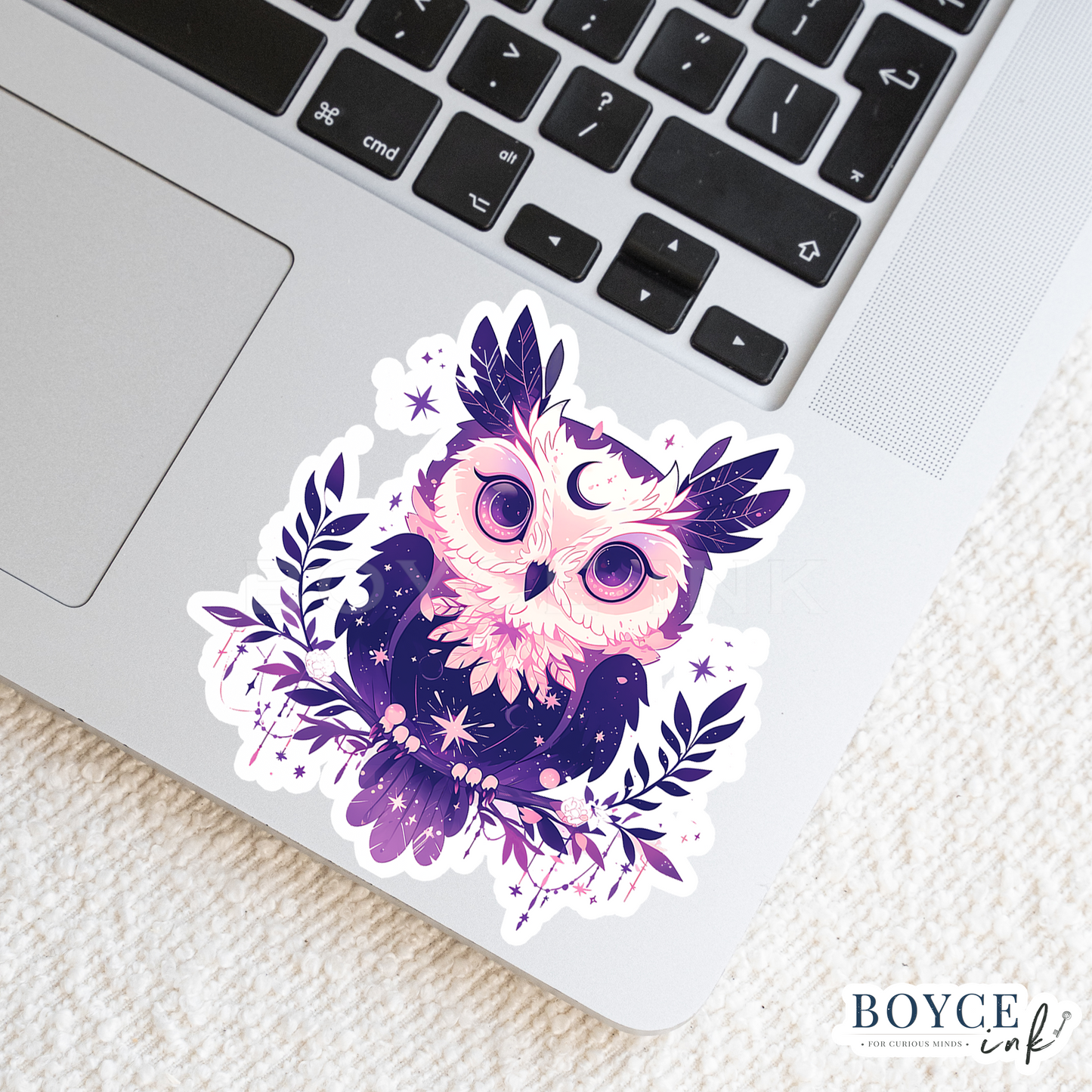 3" Sticker | Moonlight Owl