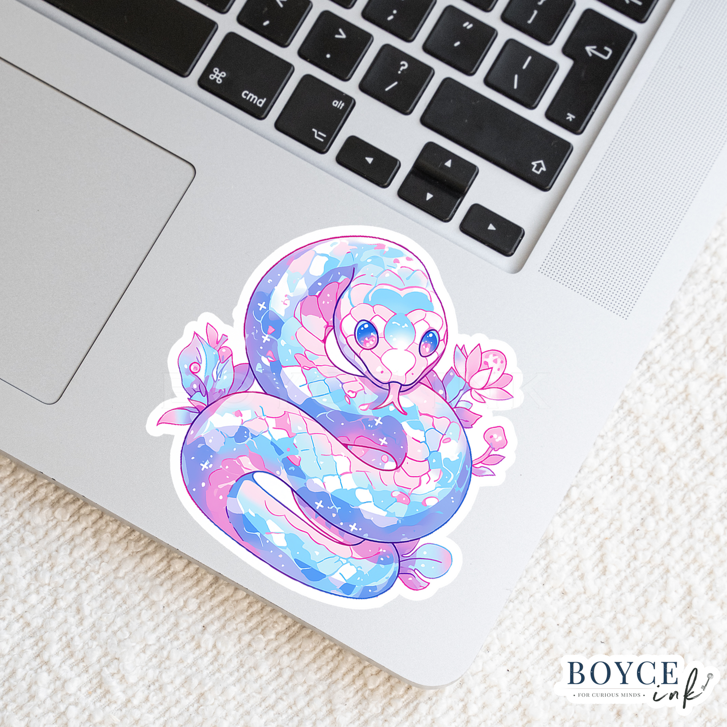 3" Sticker | Cute Snake