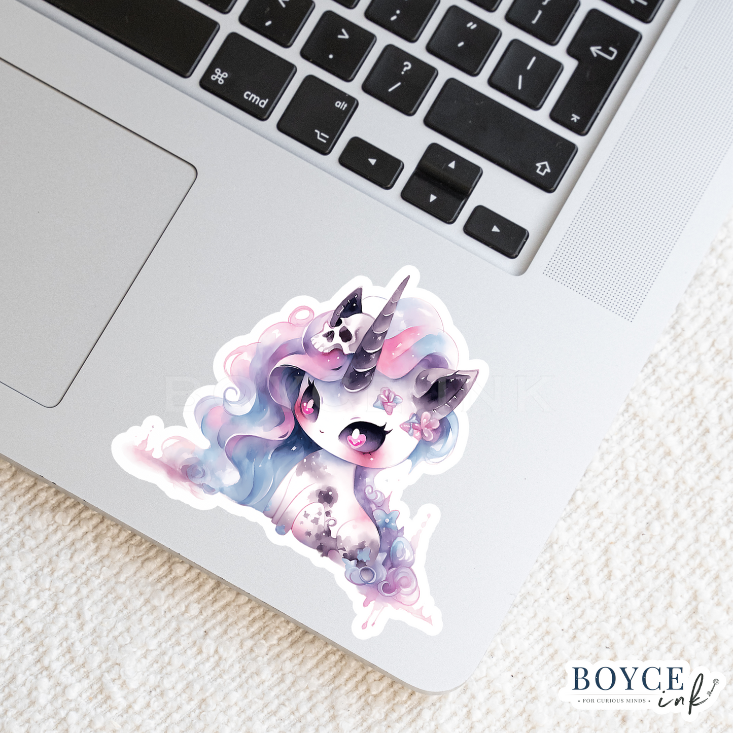 3" Sticker | Mischevious Unicorn