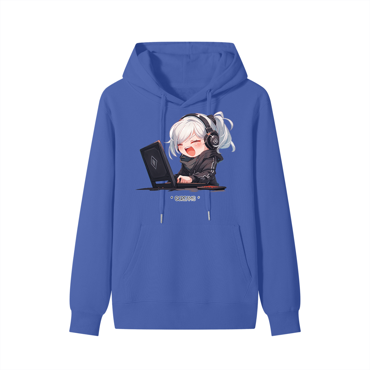 *screams* Adorable Chibi Gamer | 100% Cotton Hoodie