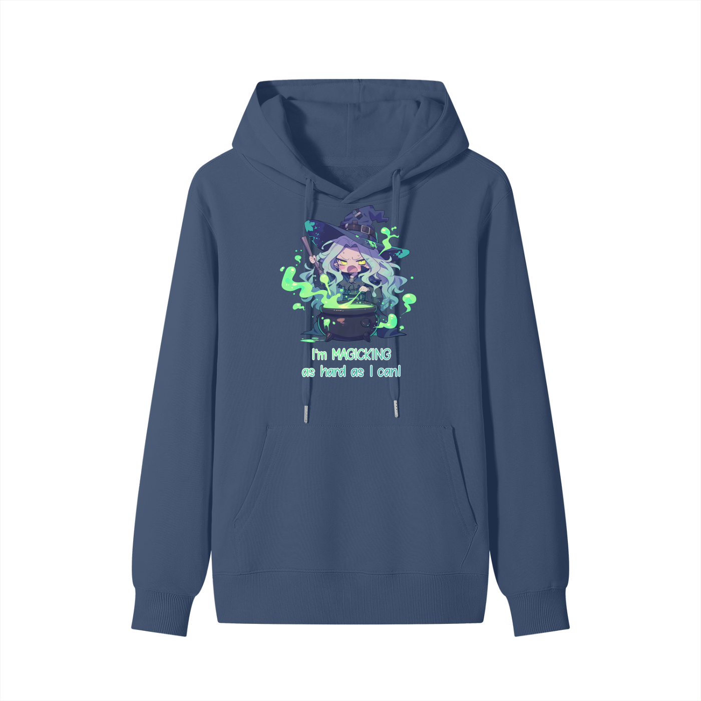 I'm Magicking as Hard as I Can Witchy | 100% Cotton Hoodie