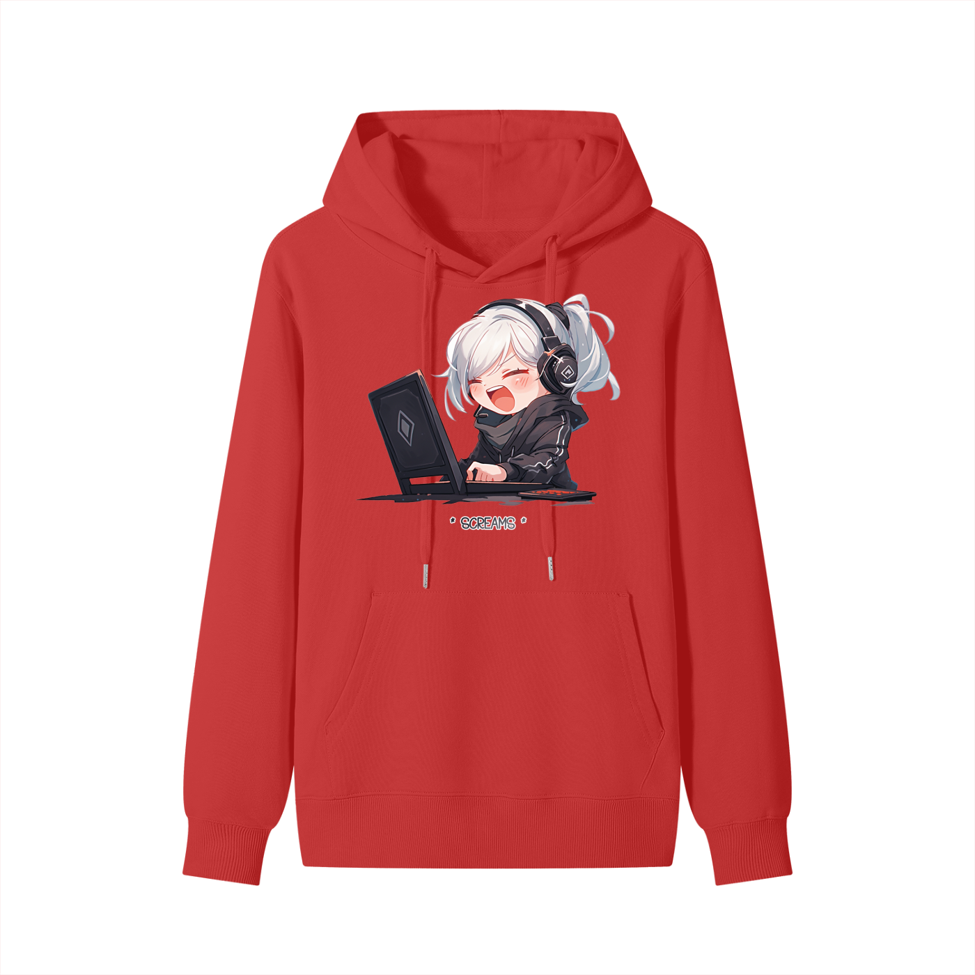 *screams* Adorable Chibi Gamer | 100% Cotton Hoodie