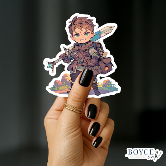3" Sticker | Dungeon Crawler Adventurer