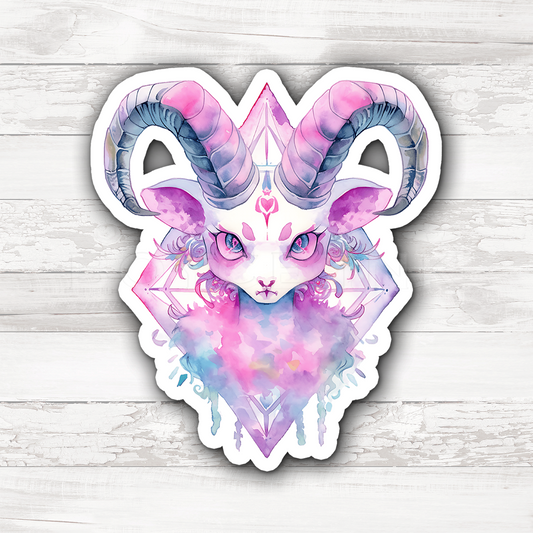 3" Sticker | Cute Witch's Familiar