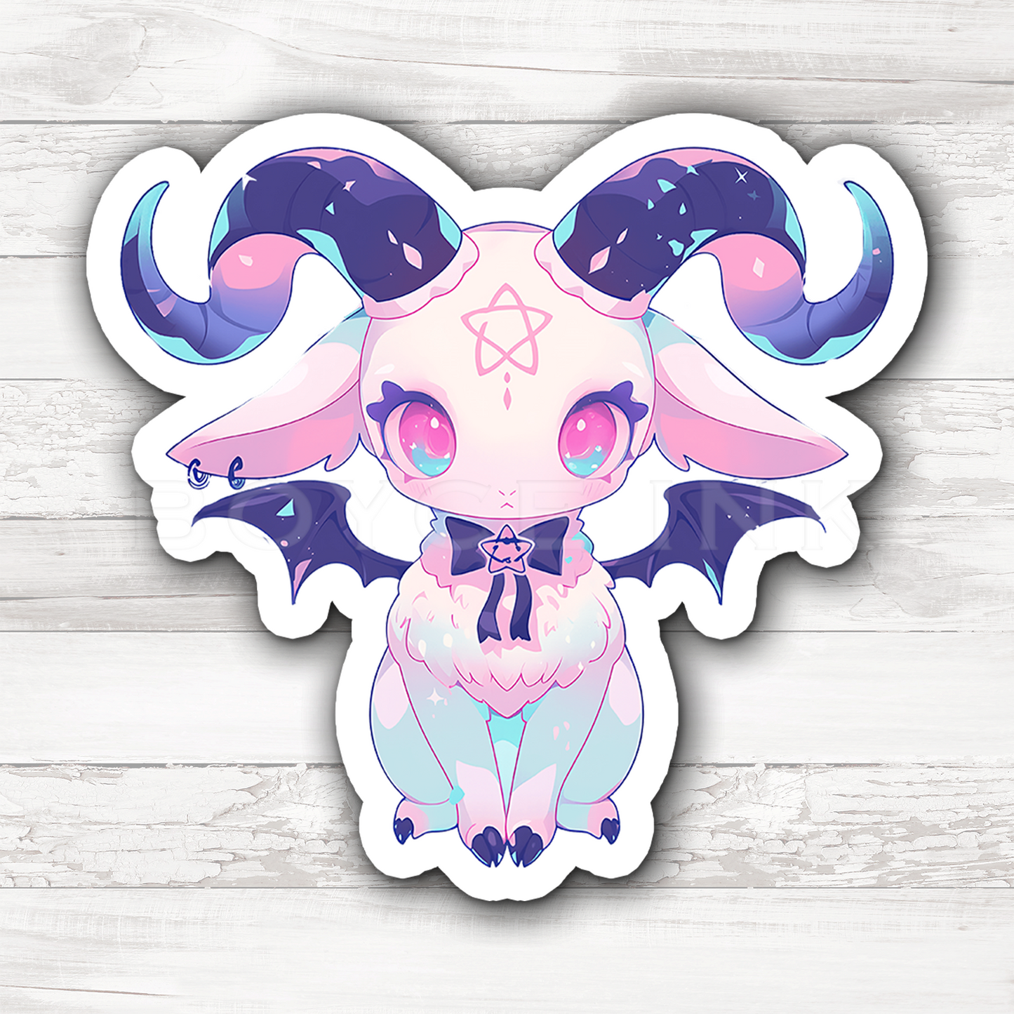 3" Sticker | Cute Witch's Familiar