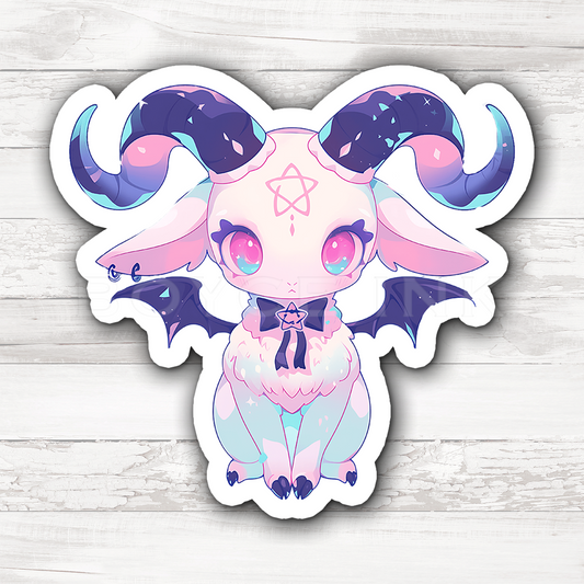 3" Sticker | Cute Witch's Familiar