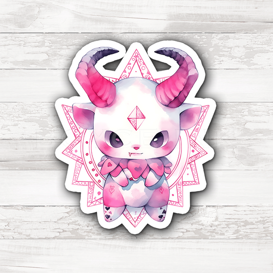 3" Sticker | Cute Witch's Familiar