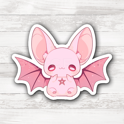 3" Sticker | Cute Bat