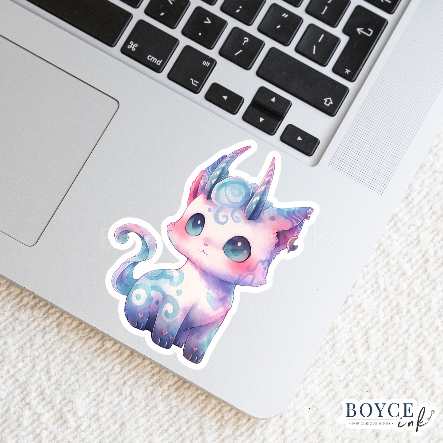 3" Sticker | Horned Witch's Familiar