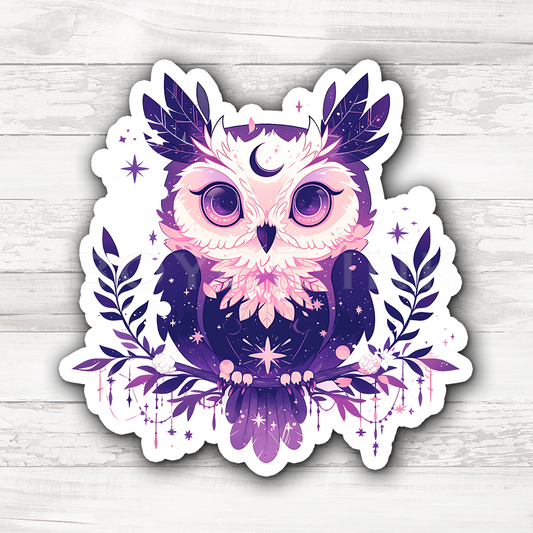 3" Sticker | Moonlight Owl
