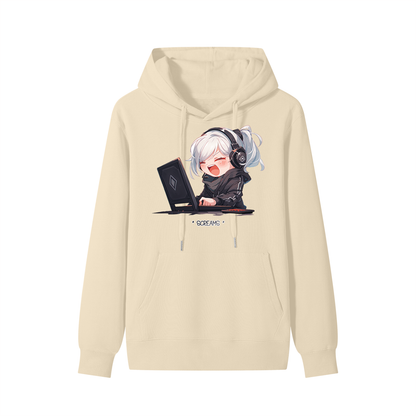 *screams* Adorable Chibi Gamer | 100% Cotton Hoodie