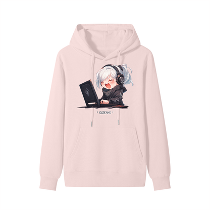 *screams* Adorable Chibi Gamer | 100% Cotton Hoodie