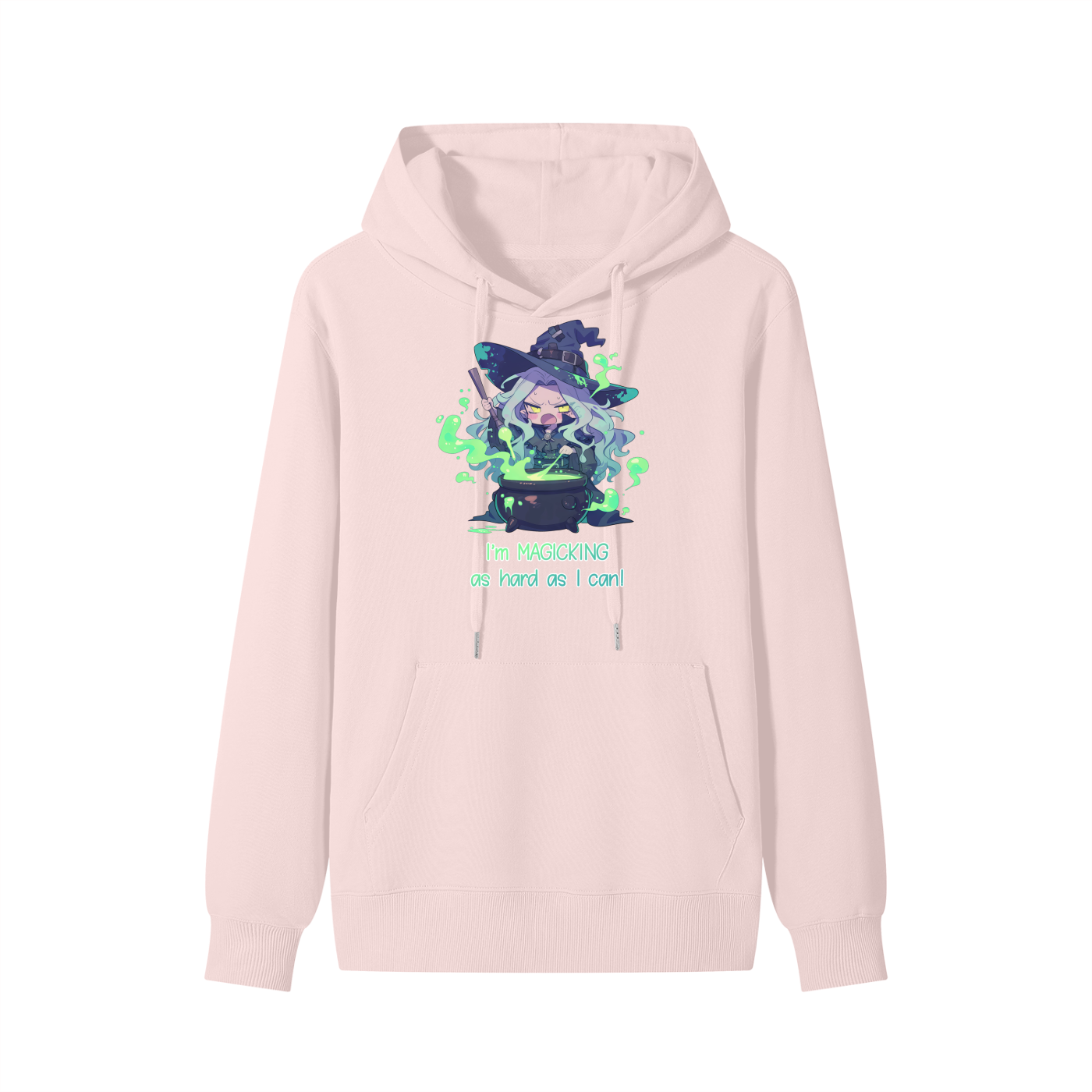 I'm Magicking as Hard as I Can Witchy | 100% Cotton Hoodie