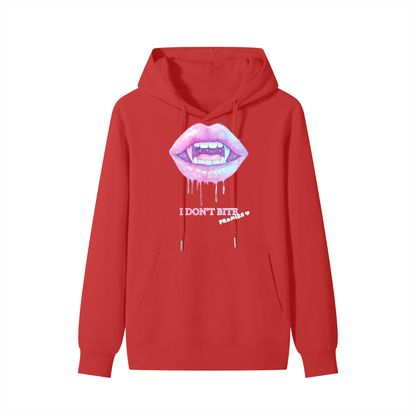 I Don't Bite... Promise 🖤  | 100% Cotton Hoodie