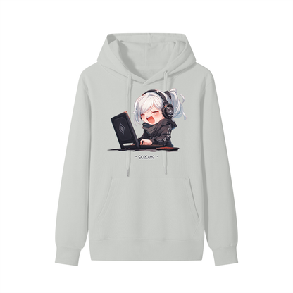 *screams* Adorable Chibi Gamer | 100% Cotton Hoodie
