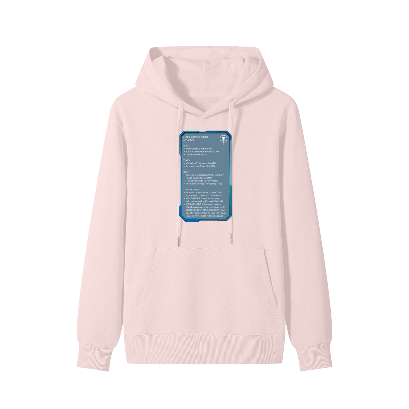 Class: Coffee Addict | 100% Cotton Hoodie