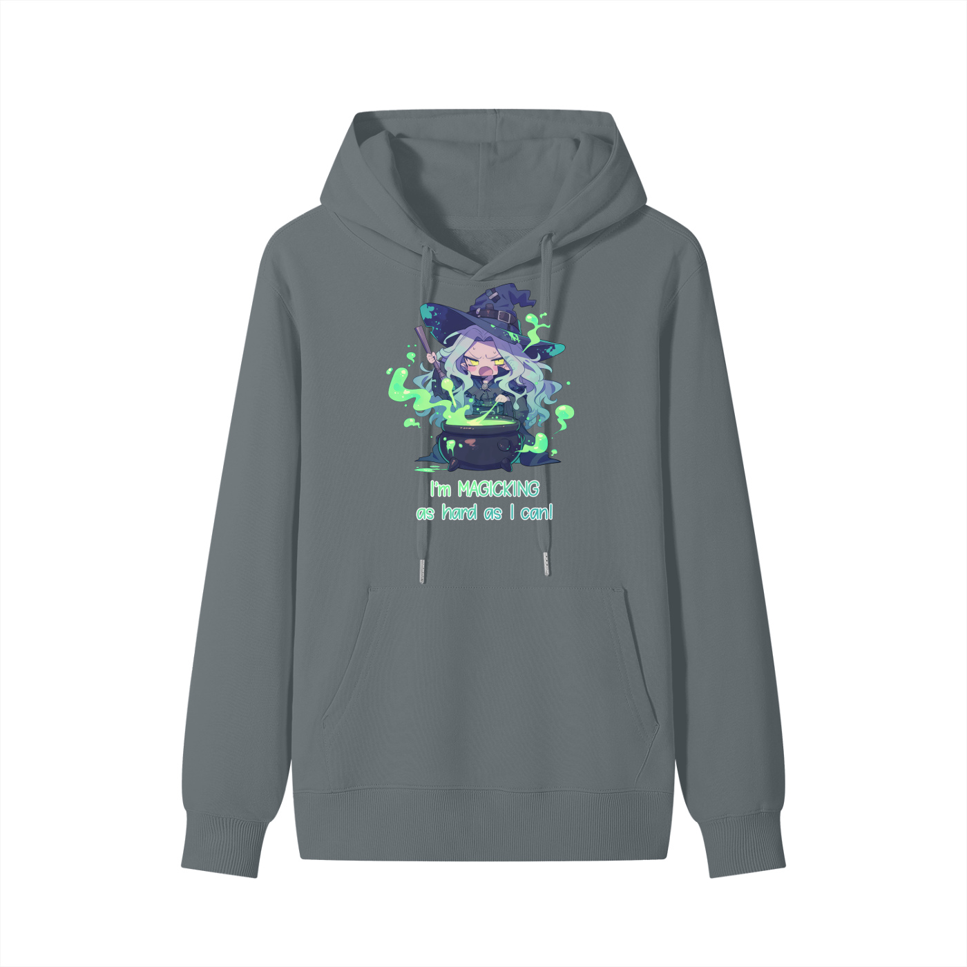 I'm Magicking as Hard as I Can Witchy | 100% Cotton Hoodie