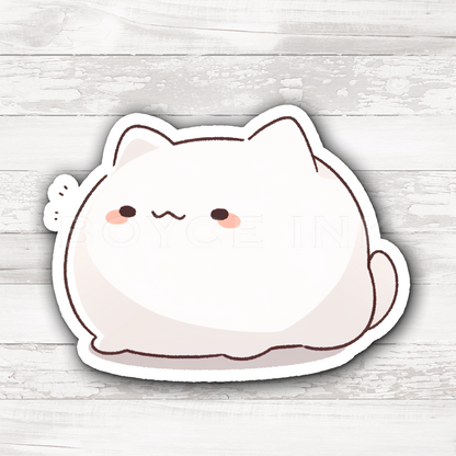 3" Sticker | Marshmallow Floof Cat