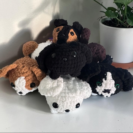 Puppy Plushies (Handmade)