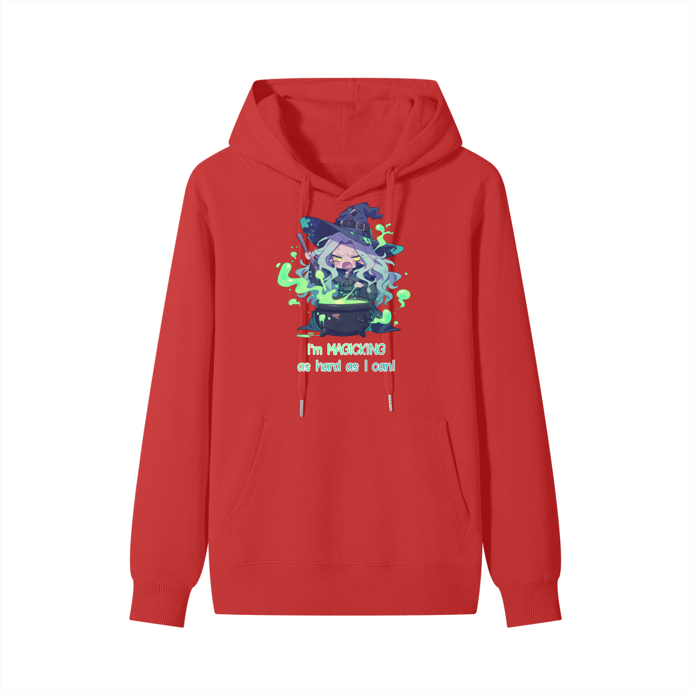 I'm Magicking as Hard as I Can Witchy | 100% Cotton Hoodie