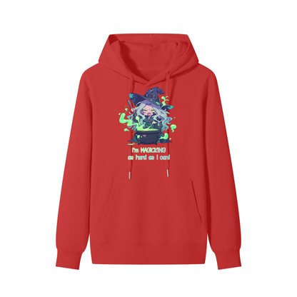 I'm Magicking as Hard as I Can Witchy | 100% Cotton Hoodie