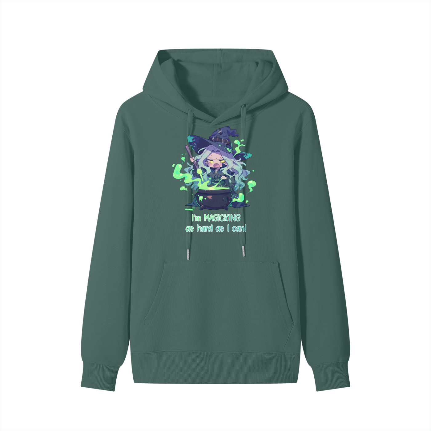 I'm Magicking as Hard as I Can Witchy | 100% Cotton Hoodie