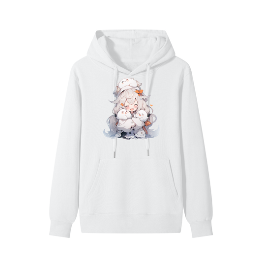 "I WANT THEM ALL" Adorable Kawaii Chibi | 100% Cotton Hoodie