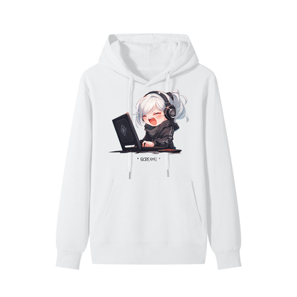 *screams* Adorable Chibi Gamer | 100% Cotton Hoodie
