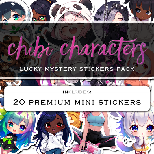 50% OFF | Chibi Stickers Mystery Box